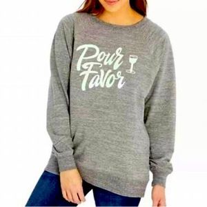 Wildfox Pour Favor Sweatshirt. Large